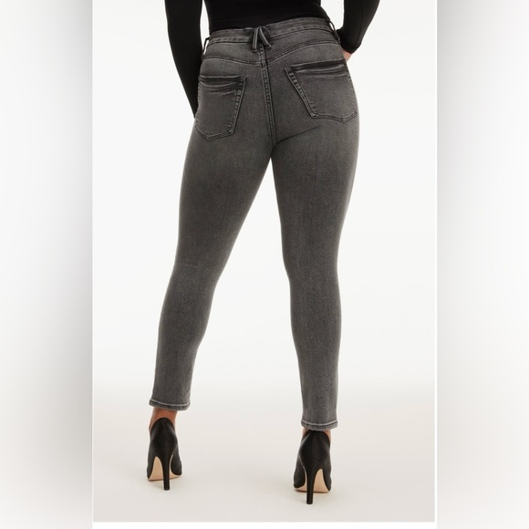 Good American Stovepipe blue Jeans Size 18 - Picture 4 of 9